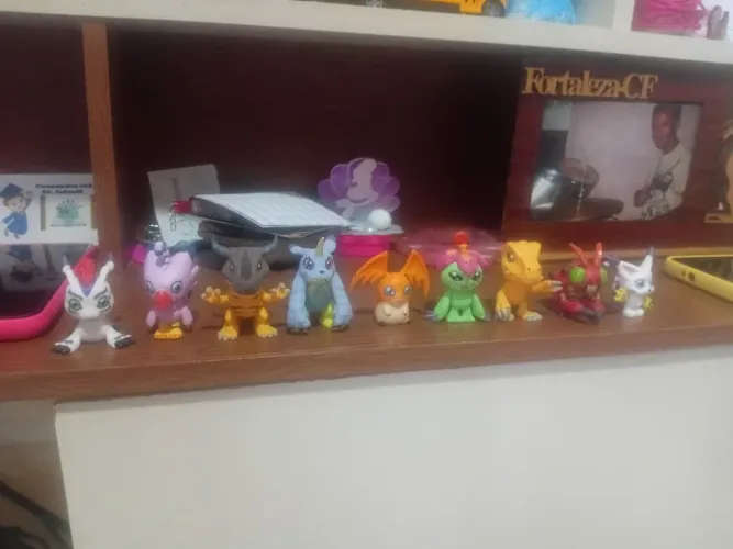 Bonecos Digimon - Coleção completa!