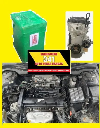MOTOR RENAULT SENIC 1.6 16V GASOLINA K4M<br><br>R$ 8.000,00