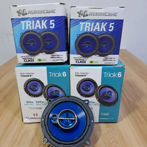 Par Alto falante Hurricane 5" ou 6" polegadas 