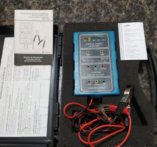 Testador de Bateria Automotiva Minipa MTB-100