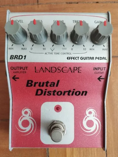 Pedal de Distorção Brutal Landscape BRD1