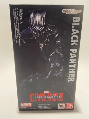 Action Figure SH Figuarts Bandai Black Panther - Marvel Civil War