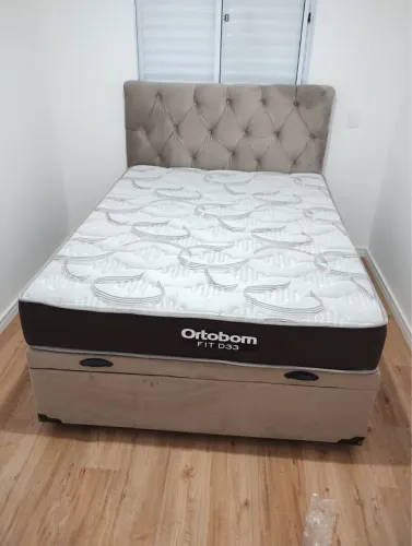 Baú + colchão Fit D33 Ortobom 