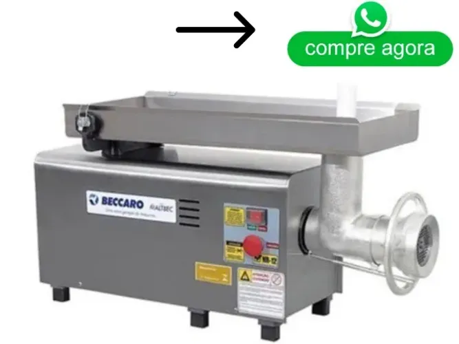 Picador de carne Beccaro boca 22 bivolt Novo
