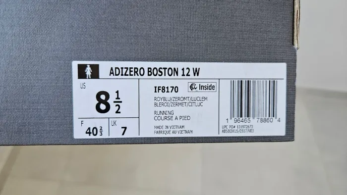 Adidas Adizero Boston 12 feminino 38