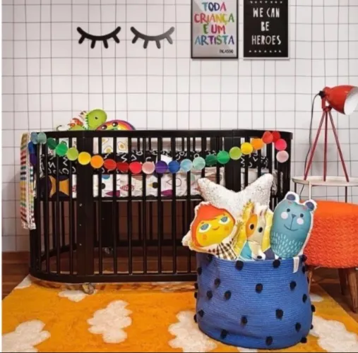 Berço crescer preto - 4 fases