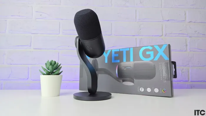 MICROFONE LOGITECH YETI GX NOVÍSSIMO | OPORTUNIDADE!
