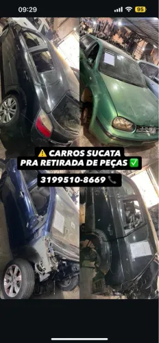Sucata de carros para retirada de peças