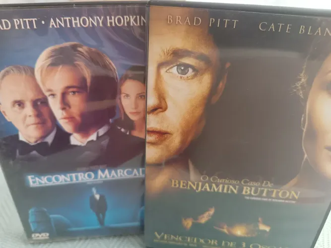 2 DVDs: Encontro Marcado e O Curioso Caso de Benjamin Button