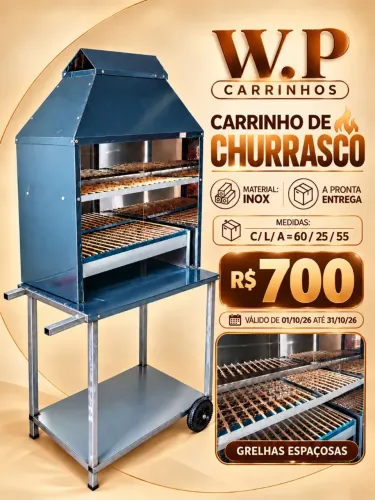 Carrinho de churrasco