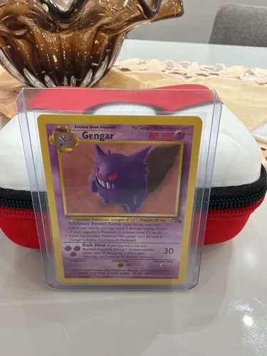 Gengar Raro Non-Holo Inglês - Fossil WOTC 1999 #20/62 - Raridade Vintage