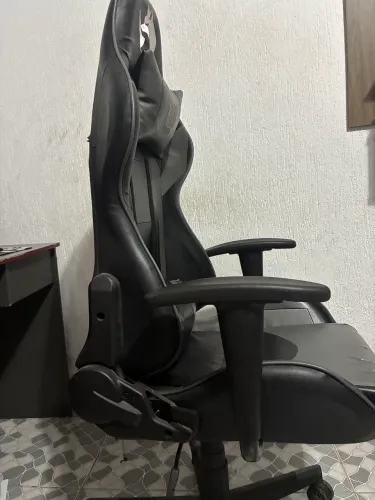 Cadeira Gamer Rox Racer zerda - Preta/Branco