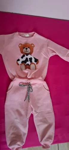 4 Conjunto moletom bebe P,M