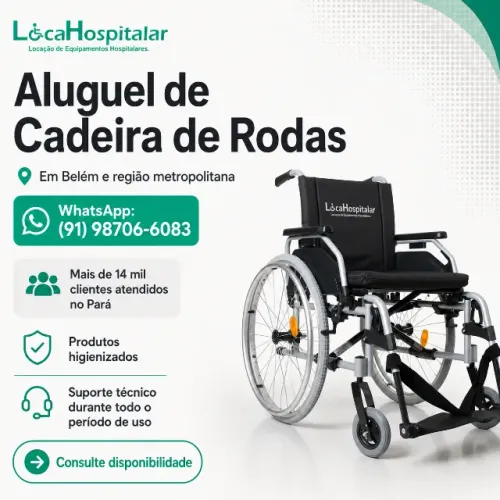 Cadeira de Rodas - Aluguel