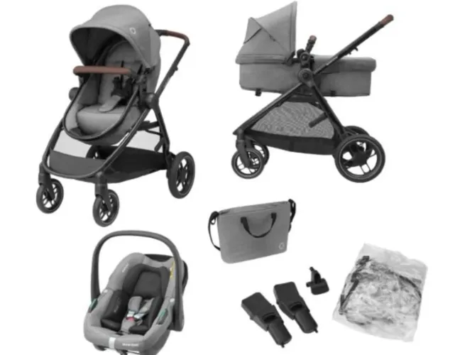 Carrinho de bebê 3 em 1 Maxi Cosi Zélia