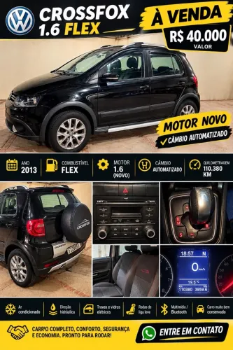 Volkswagen Crossfox 1.6 MI Total Flex 8V 5P 2013