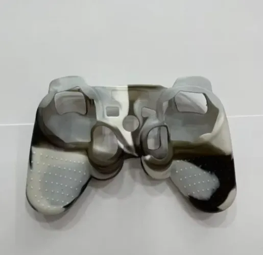 CAPA DE SILICONE PARA CONTROLE DE PS3 E PS2 COM ANALÓGICO PROTEÇÃO ANTI-QUEDA
