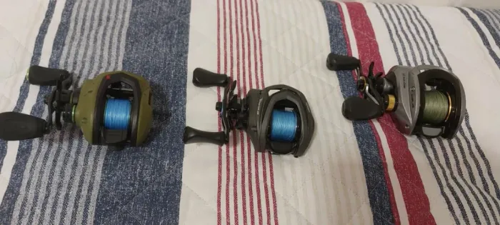Carretilhas Seminovas Marine Rapala e Maruri