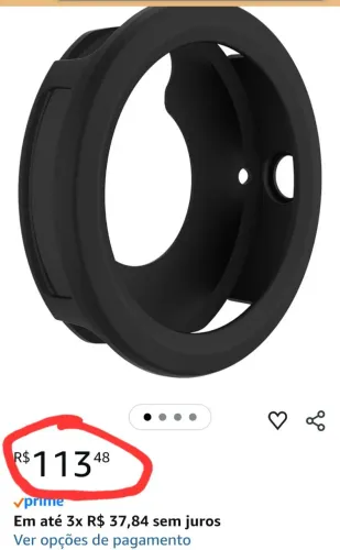 Capa protetora compatível com Garmin Vivoactive 3