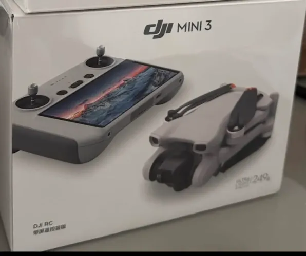 DRONE MINI 3 CONTROLE COM TELA