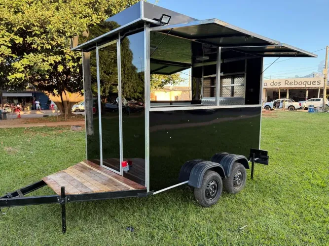 Trailer food truck