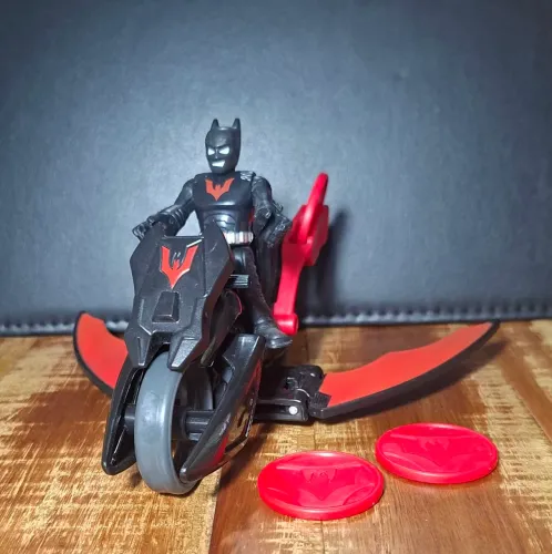 Motocicleta Transformável do Batman do Futuro (Batman Beyond) Imaginext
