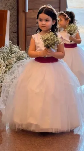 Vestido dama de honra daminha