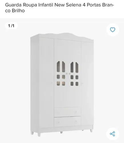 Vendo guarda roupa em fantil