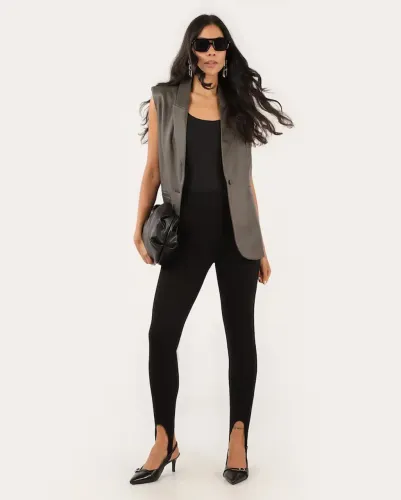 Calça legging fuseau feminina - Preta - Riachuelo