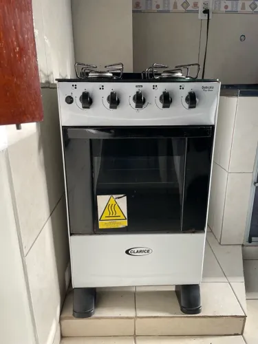 Fogão topo de vidro 4 bocas