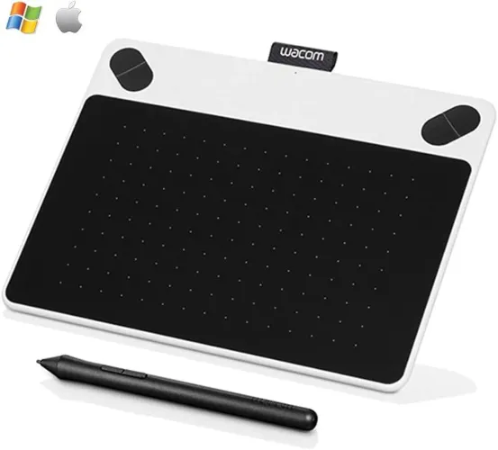 Mesa Digitalizadora Wacom Intuos Draw - Ideal para Desenho, Design e Edição Profissional