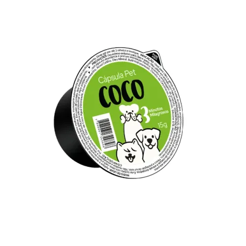 Cápsula Pet Coco 15g Hidratação da Pelagem Lyz