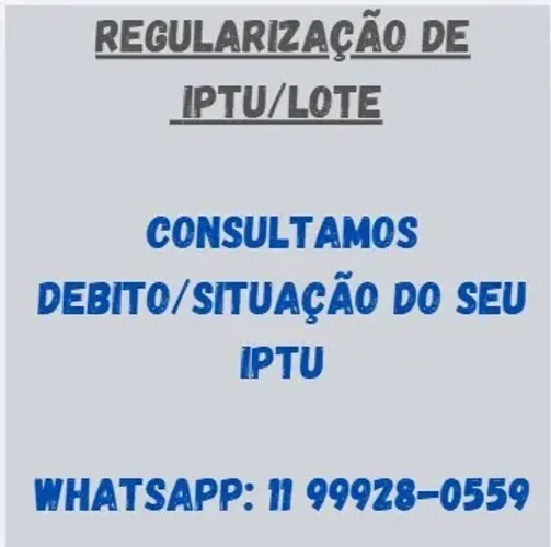 Regularização IPTU