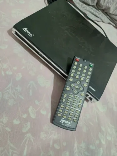 DVD Player Lenoxx Sound com USB, Karaokê e Controle Remoto