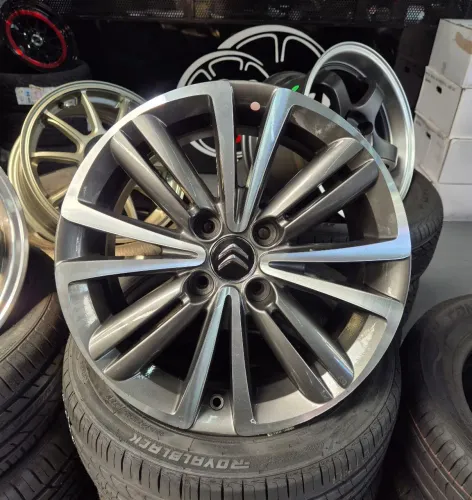 Jogo de rodas citroen c4 lounge aro 16 4x108 originais