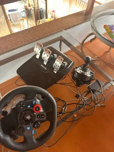 Volante logitech g29 completo NOVO sem caixa