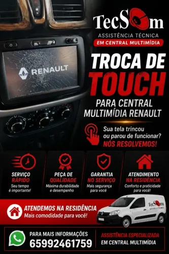 Central Multimidia Media Nav Renault Sandero Leia com Atenção