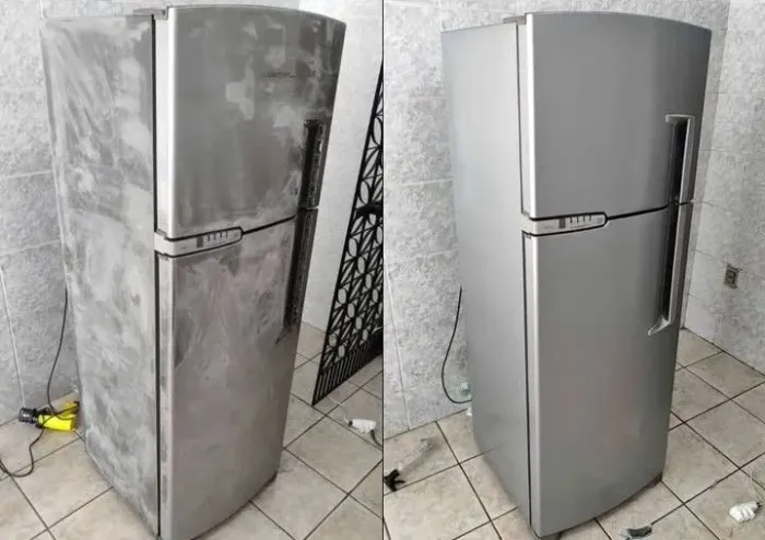 Envelopamento geladeira