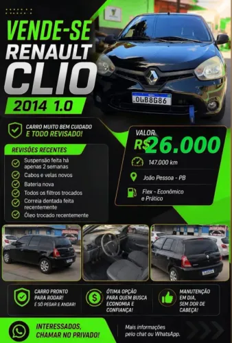 Renault Clio Rn/alize/expr./1.0 Hi-power 16V 5P 2014