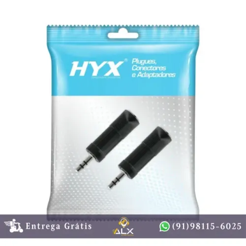 Adaptador P10 f Estéreo x P2 m Estéreo Ha036 Hyx *ENTREGA GRÁTIS*