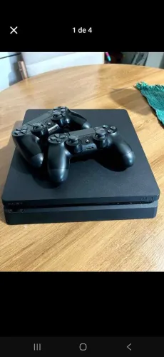 Ps4 1tb + 80 jogos