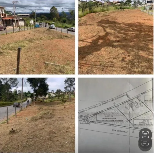 Vendo lotes 350 metros - Cachoeira do campo