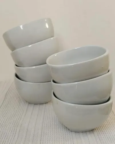 7 Cumbucas de porcelana
