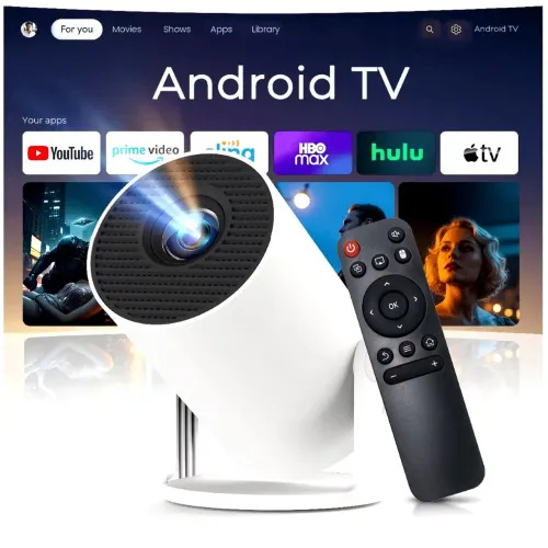 Projetor HY300 Original Portátil Smart Android 11 4K Ultra HD HDMI Wifi Bluetooth