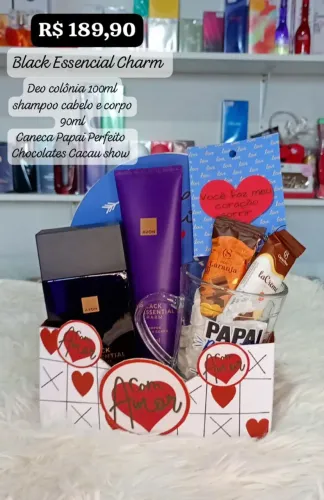 Presente Charme masculino com caneca