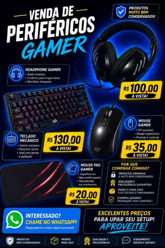 VENDO PERIFÉRICOS DE SETUP