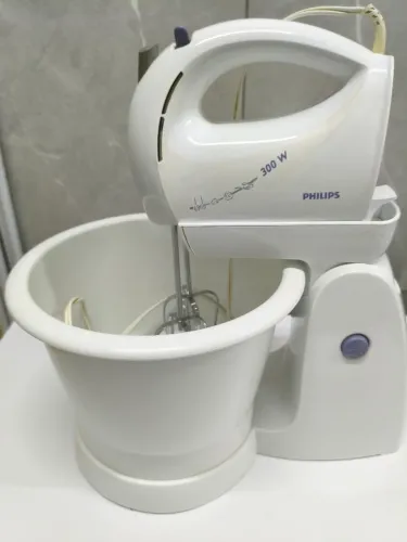 Batedeira elétrica Branca Philips 300w 127v