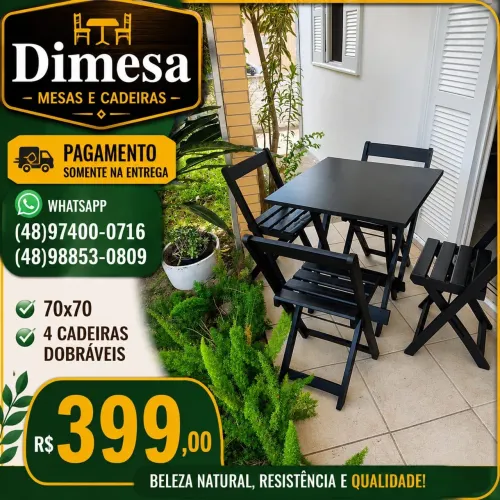 Fábrica de mesas e cadeiras. Bistrôs banquetas e beliches. DIMESA  Pague na entrega #mesa