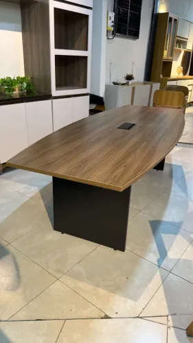 MESA DE REUNIAO 2.50x1.00 LOJA IKONOFFICE