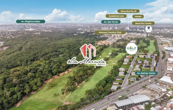GOLF PRIVILEGE RESIDENCE, 250M2, AV NATAN XAVIER, OPORTUNIDADE!